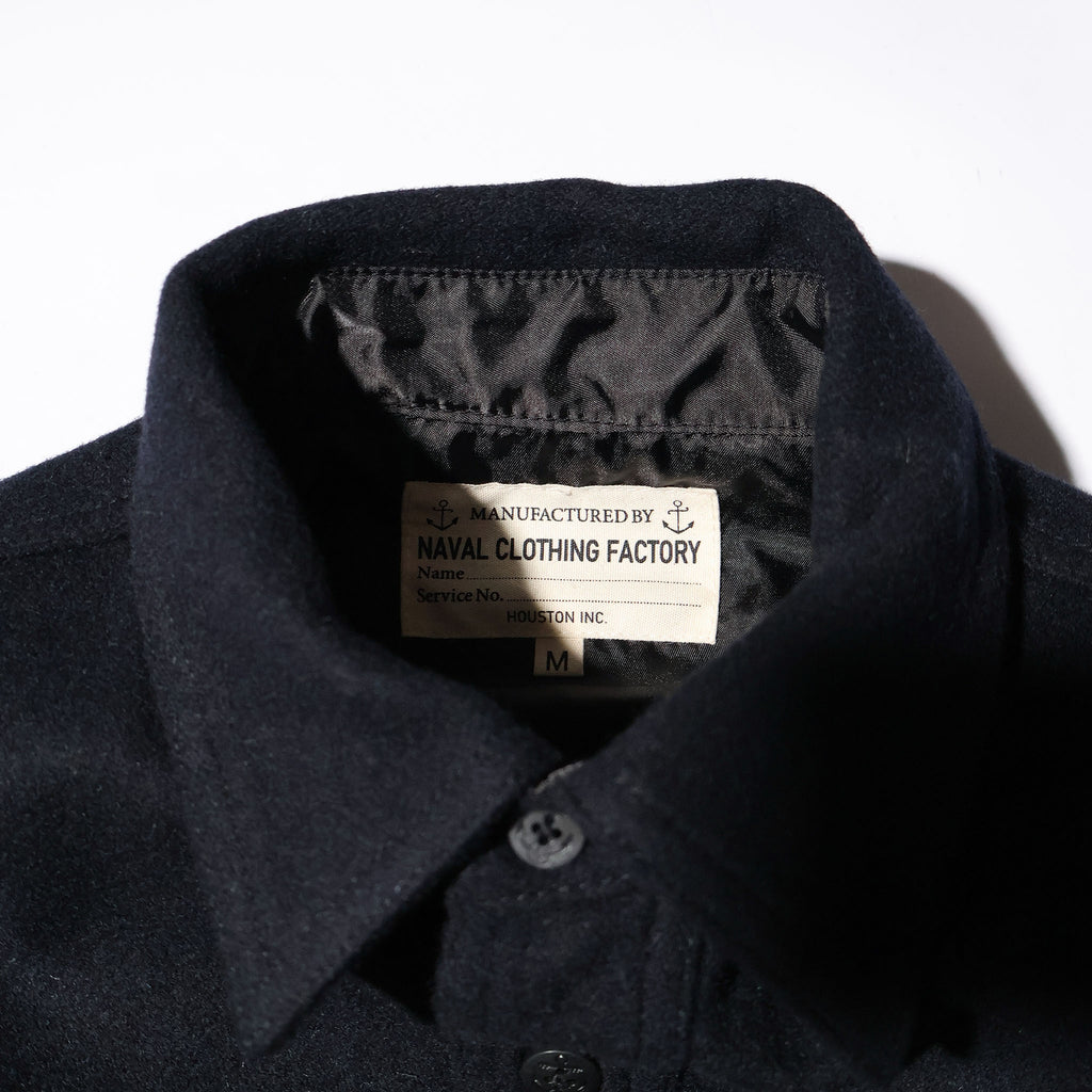 HOUSTON / 51649 MELTON CPO SHIRT JACKET