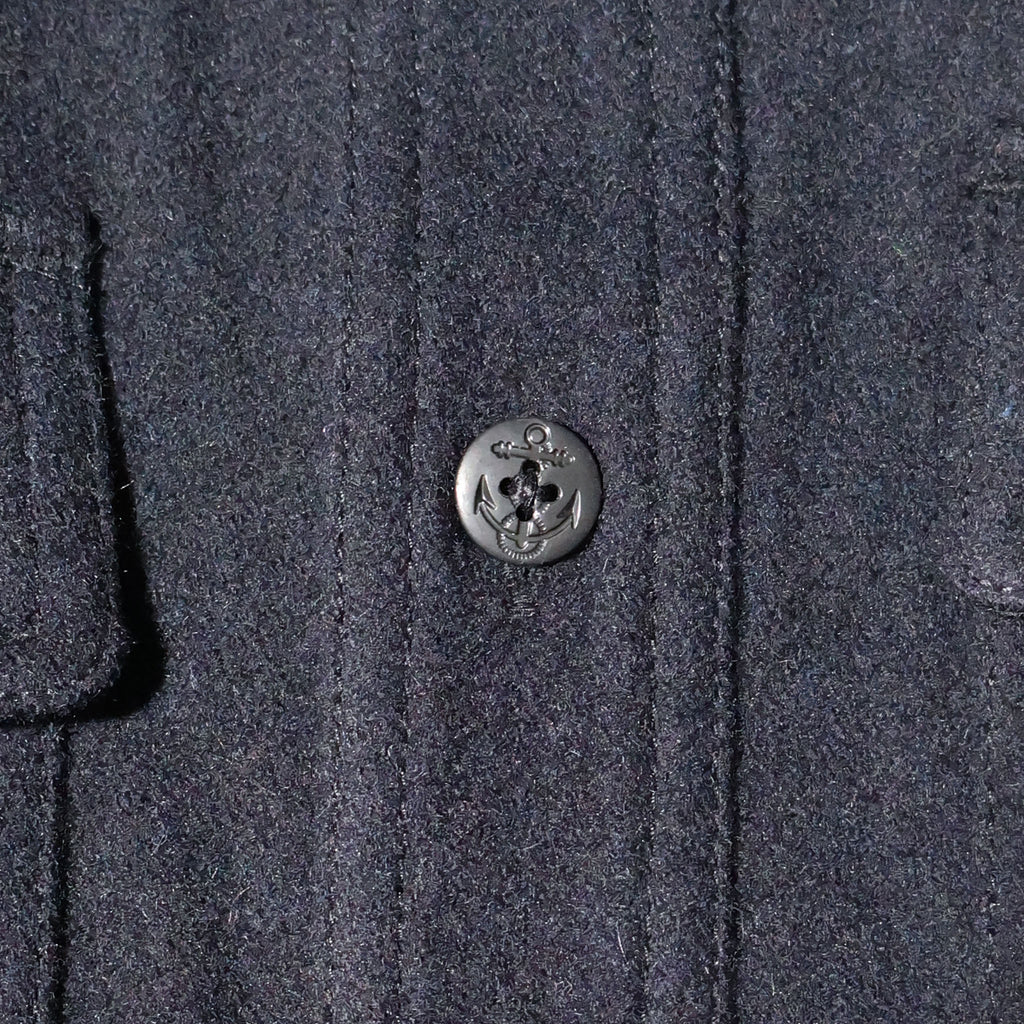 HOUSTON / 51649 MELTON CPO SHIRT JACKET