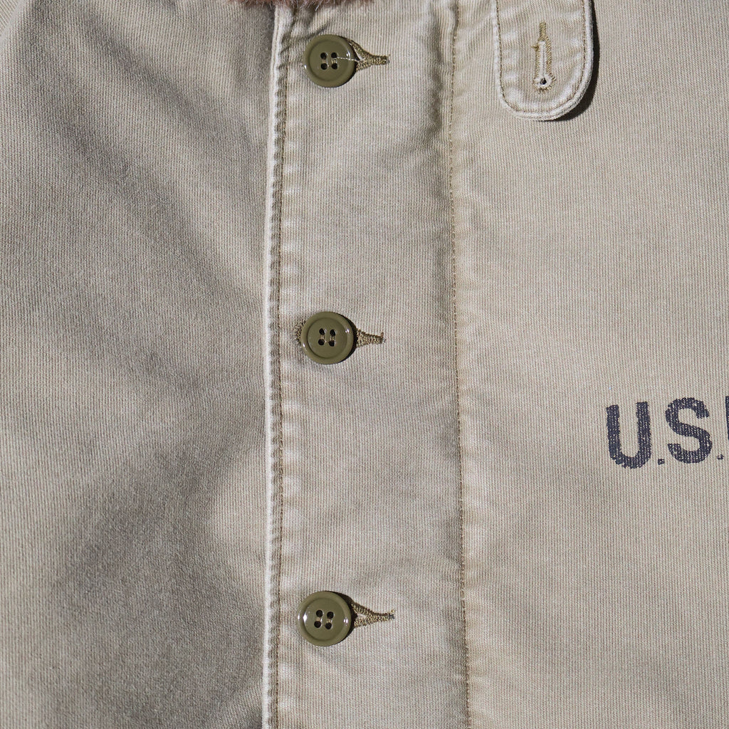 HOUSTON / 5N-1UD N-1 DECK JACKET (USED MODEL) TAN