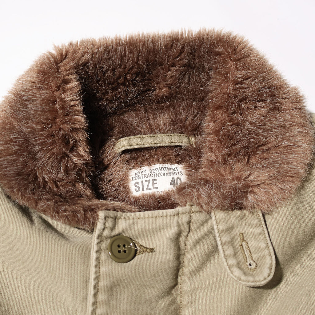 HOUSTON / 5N-1UD N-1 DECK JACKET (USED MODEL) TAN