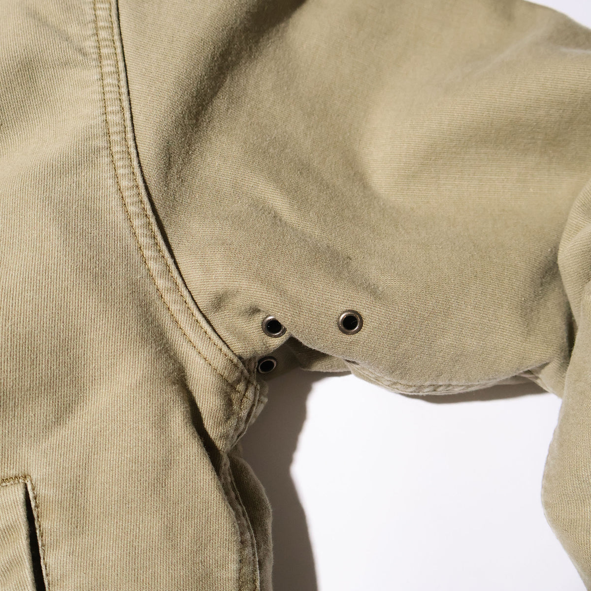HOUSTON / 5N-1UD N-1 DECK JACKET (USED MODEL) TAN