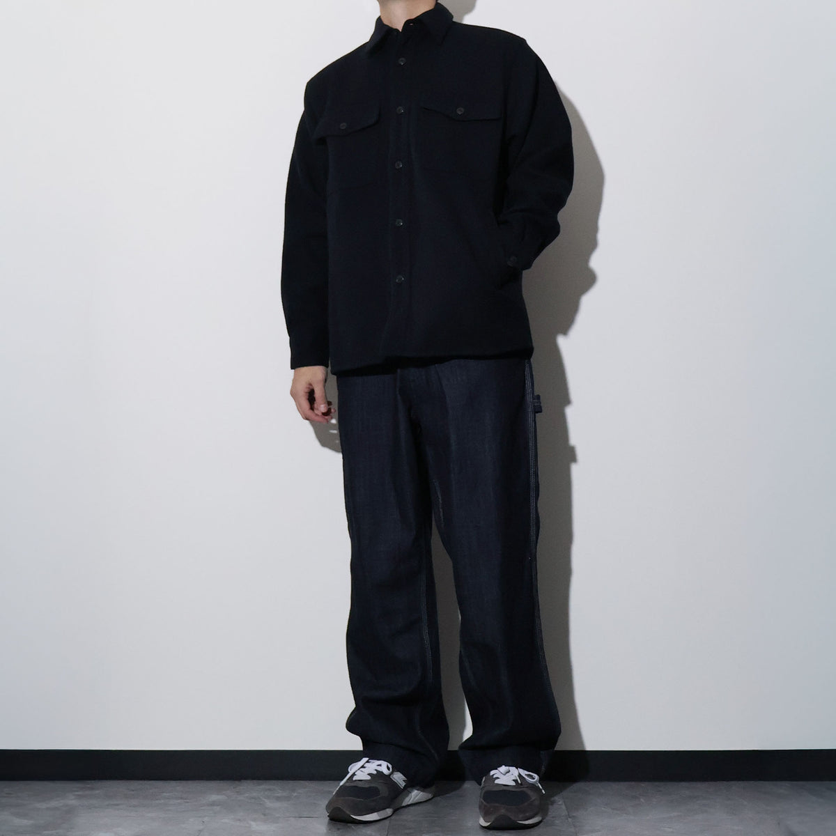 HOUSTON / 51649 MELTON CPO SHIRT JACKET