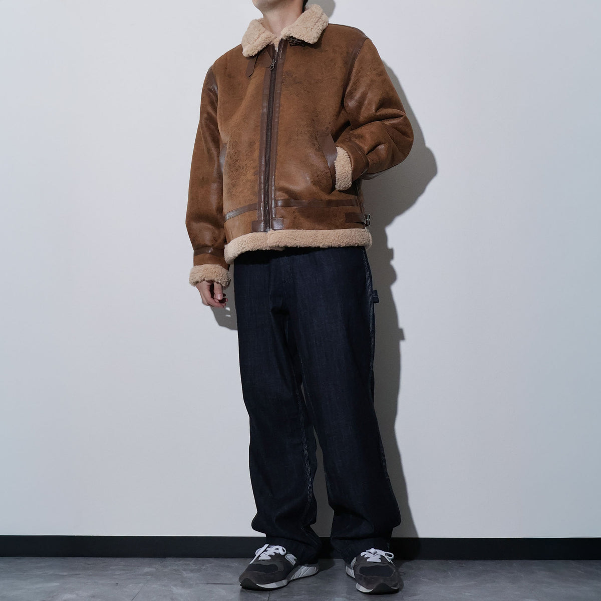 UNIVERD72 / 51680 FAKE MOUTON JACKET TYPE B-3
