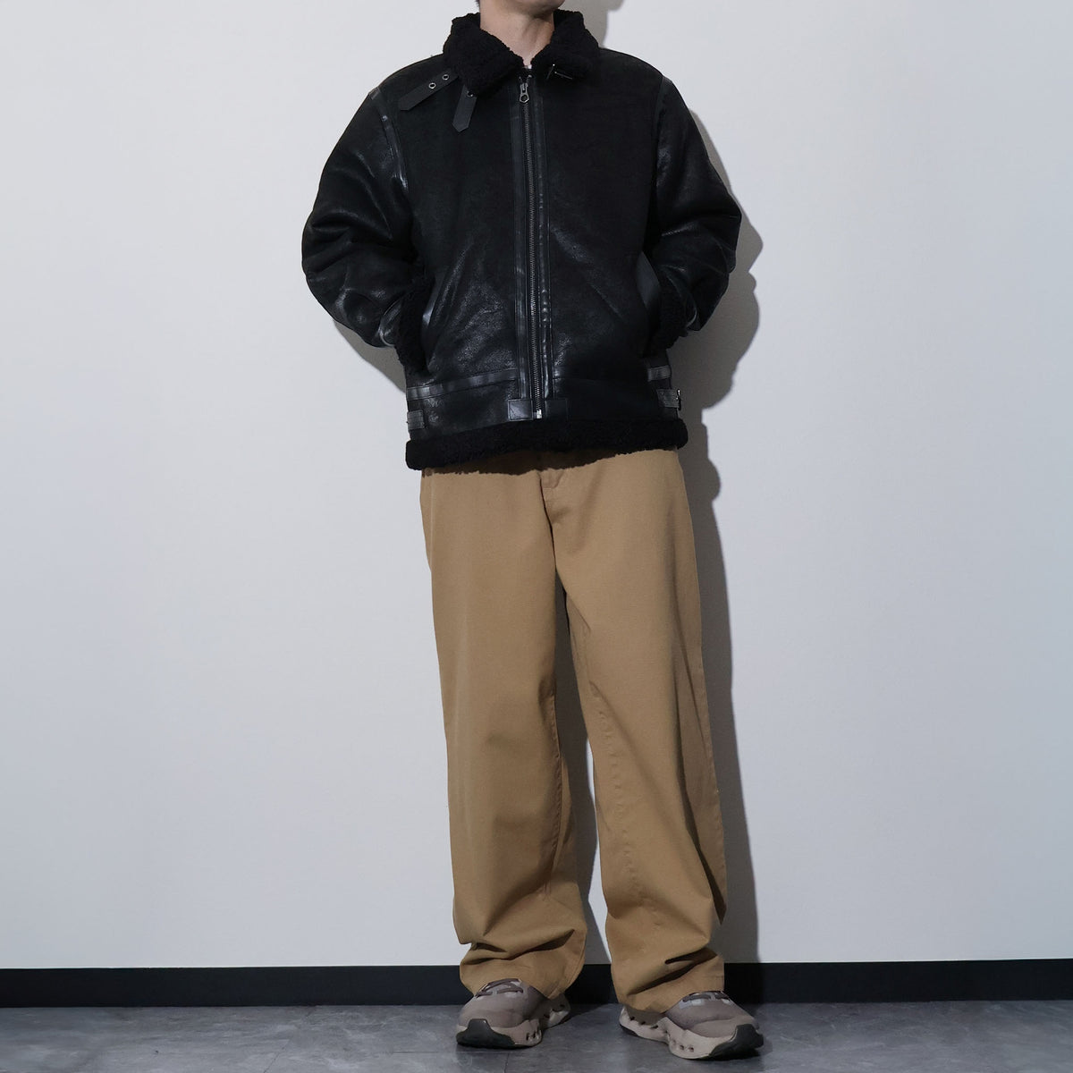 UNIVERD72 / 51680 FAKE MOUTON JACKET TYPE B-3