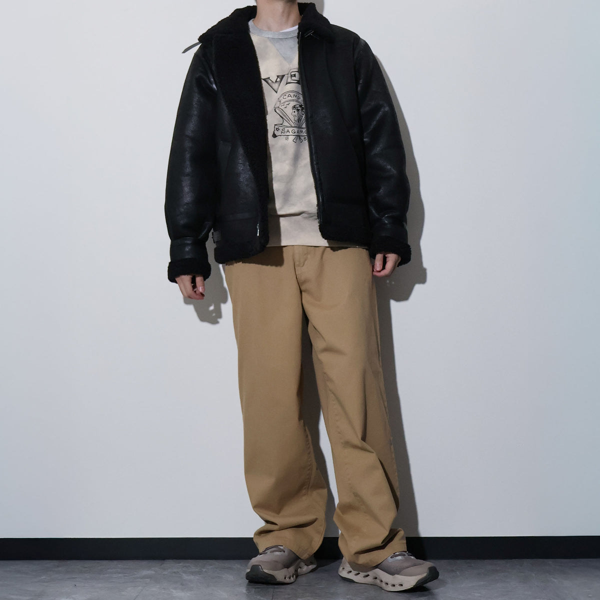 UNIVERD72 / 51680 FAKE MOUTON JACKET TYPE B-3
