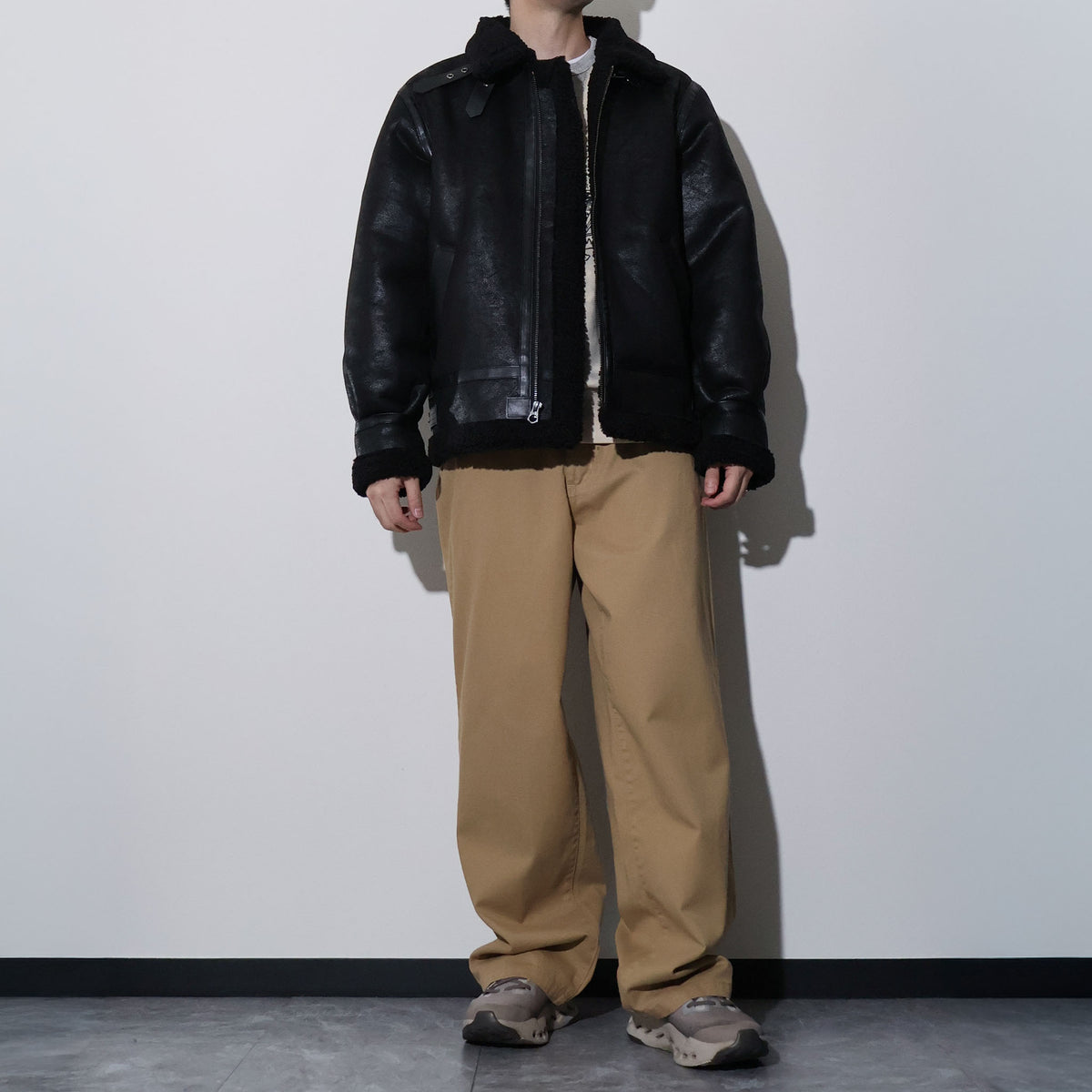 UNIVERD72 / 51680 FAKE MOUTON JACKET TYPE B-3