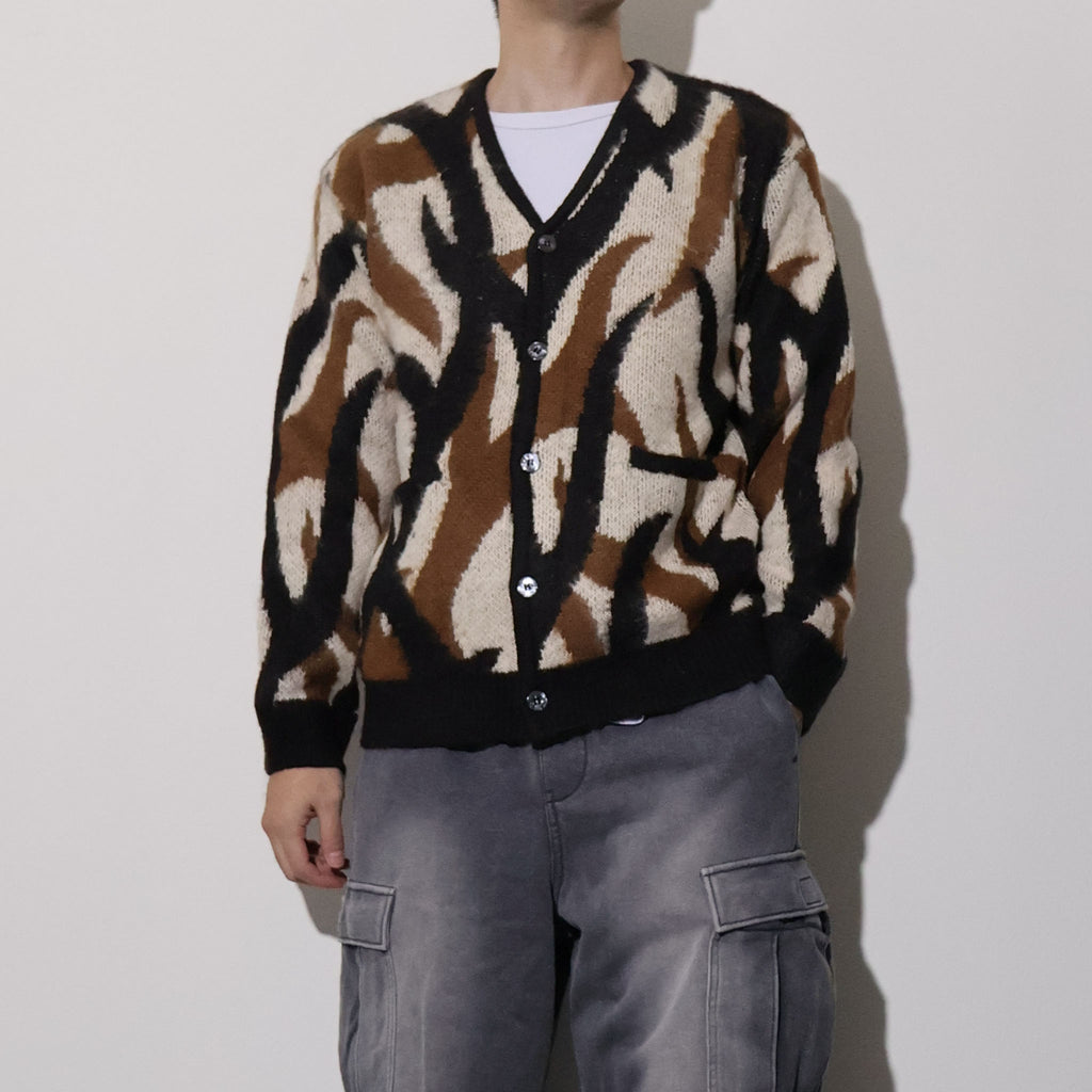 UNIVERD72 / 22447 MOHAIR TOUCH CARDIGAN (TRIBAL)