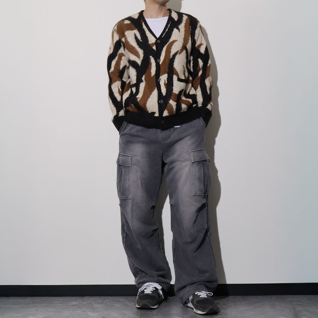 UNIVERD72 / 22447 MOHAIR TOUCH CARDIGAN (TRIBAL)
