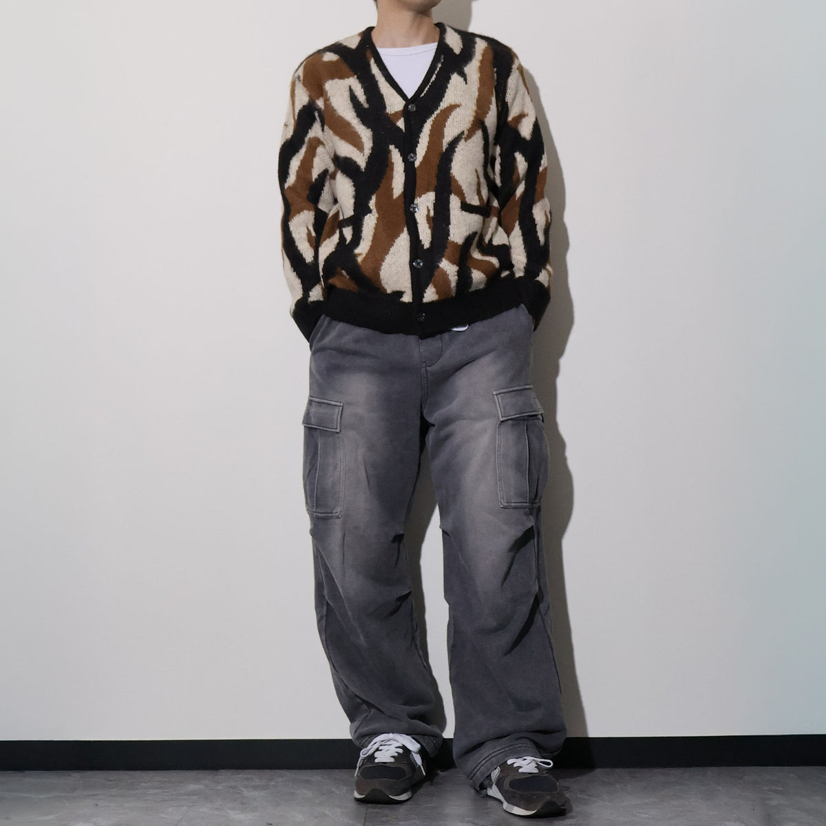 UNIVERD72 / 22447 MOHAIR TOUCH CARDIGAN (TRIBAL)