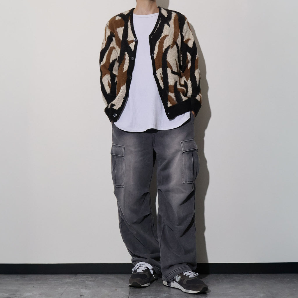 UNIVERD72 / 22447 MOHAIR TOUCH CARDIGAN (TRIBAL)