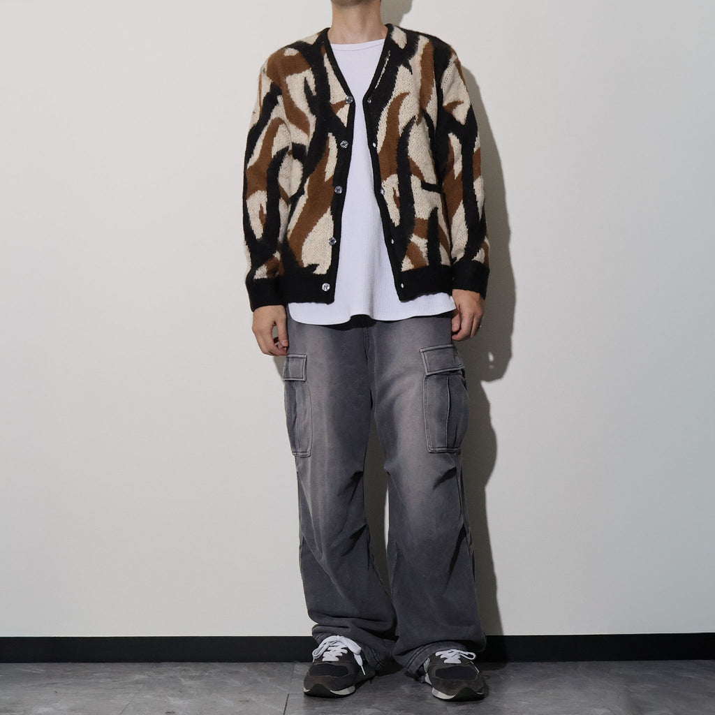 UNIVERD72 / 22447 MOHAIR TOUCH CARDIGAN (TRIBAL)