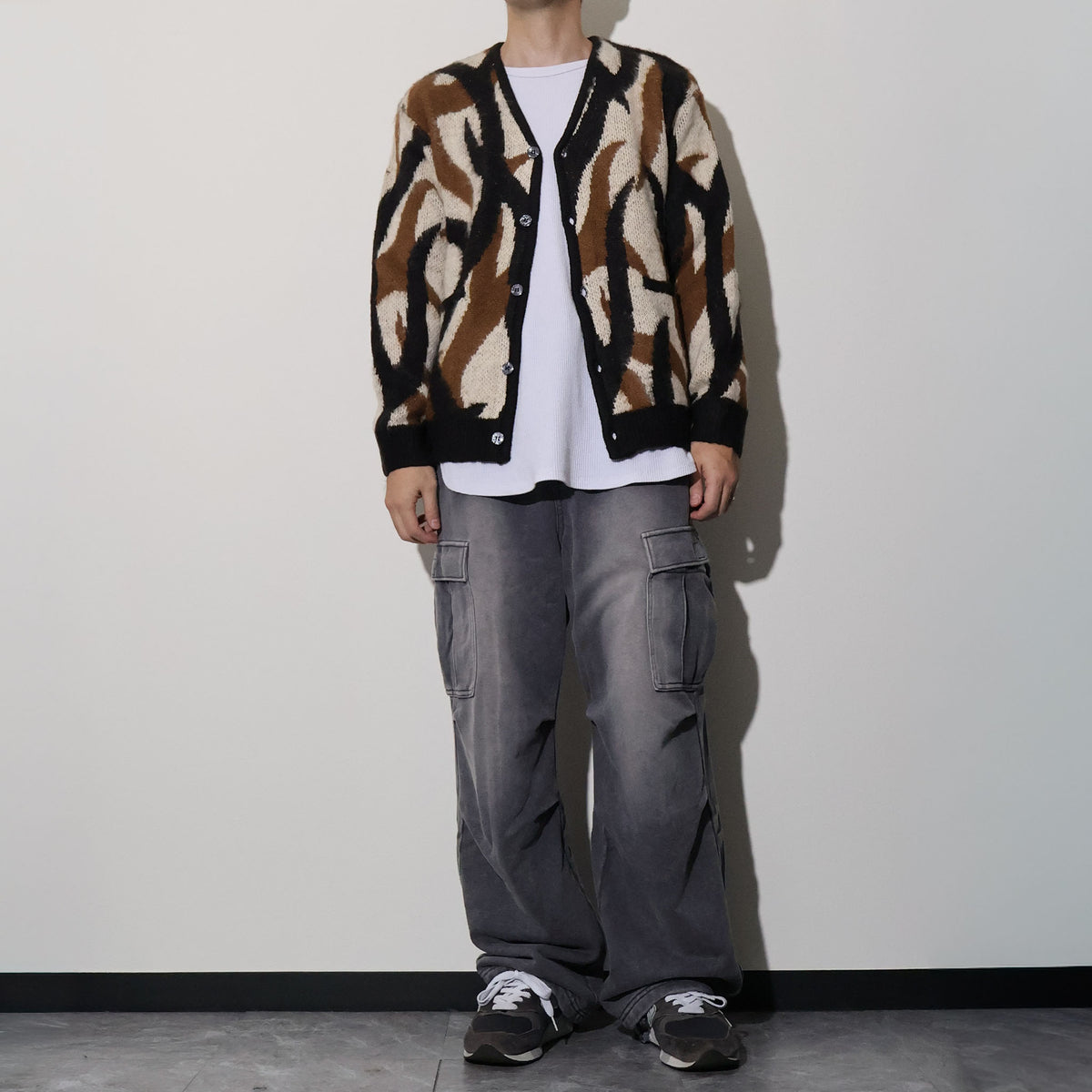 UNIVERD72 / 22447 MOHAIR TOUCH CARDIGAN (TRIBAL)