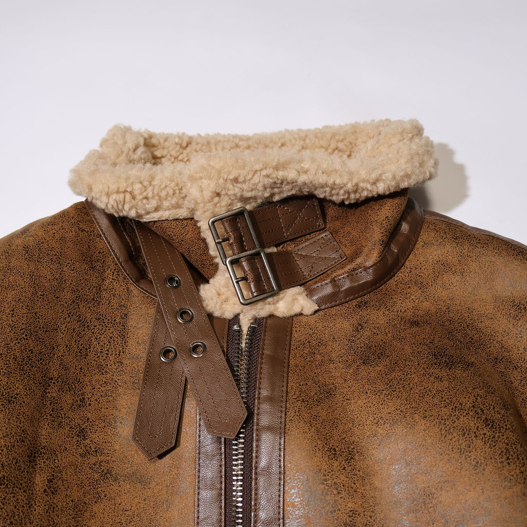 UNIVERD72 / 51680 FAKE MOUTON JACKET TYPE B-3