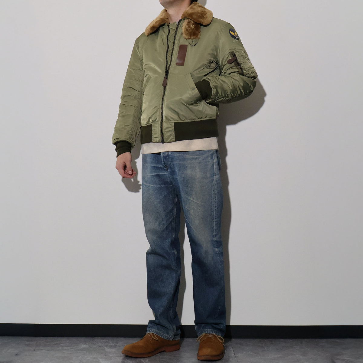 HOUSTON / 5001C B-15B FLIGHT JACKET