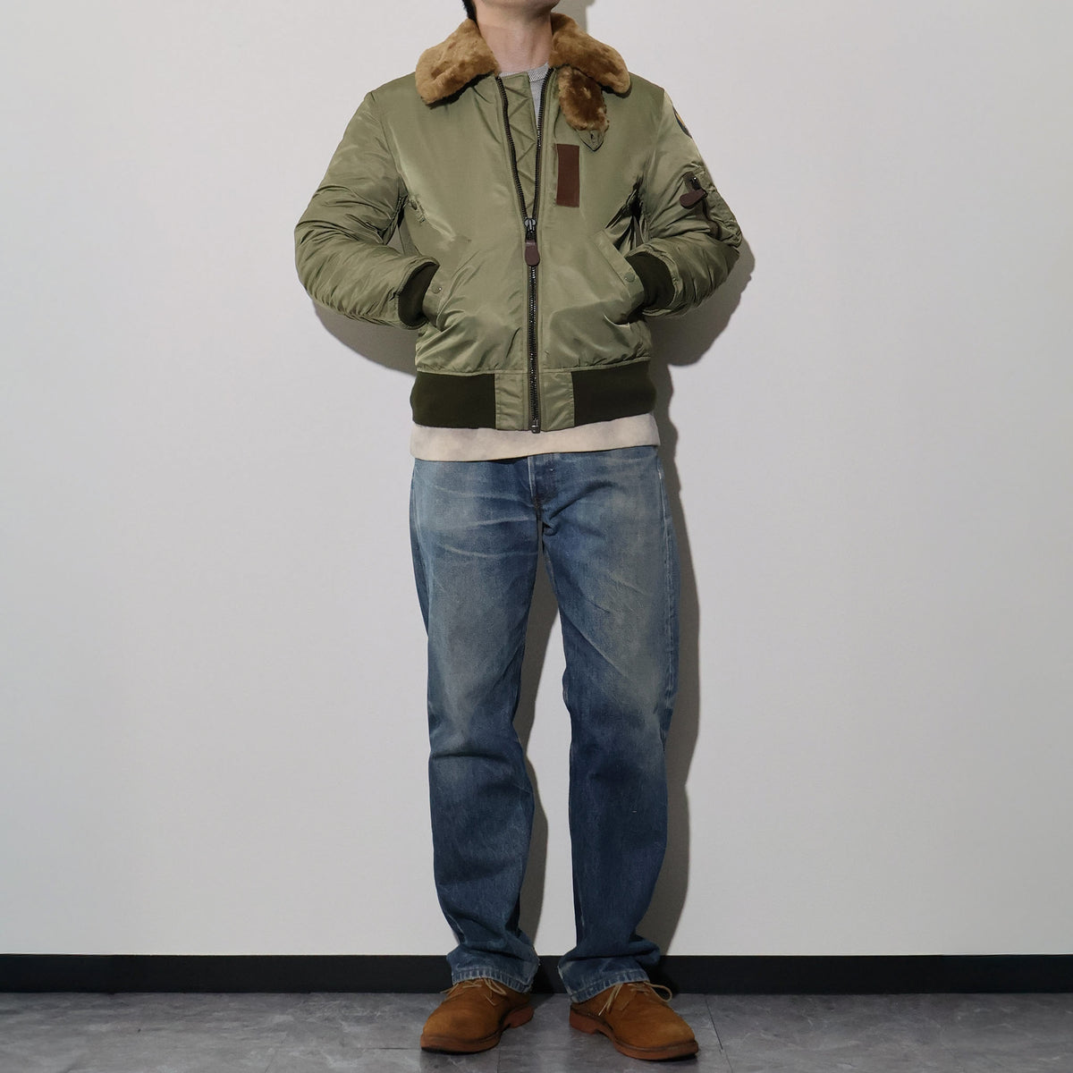 HOUSTON / 5001C B-15B FLIGHT JACKET