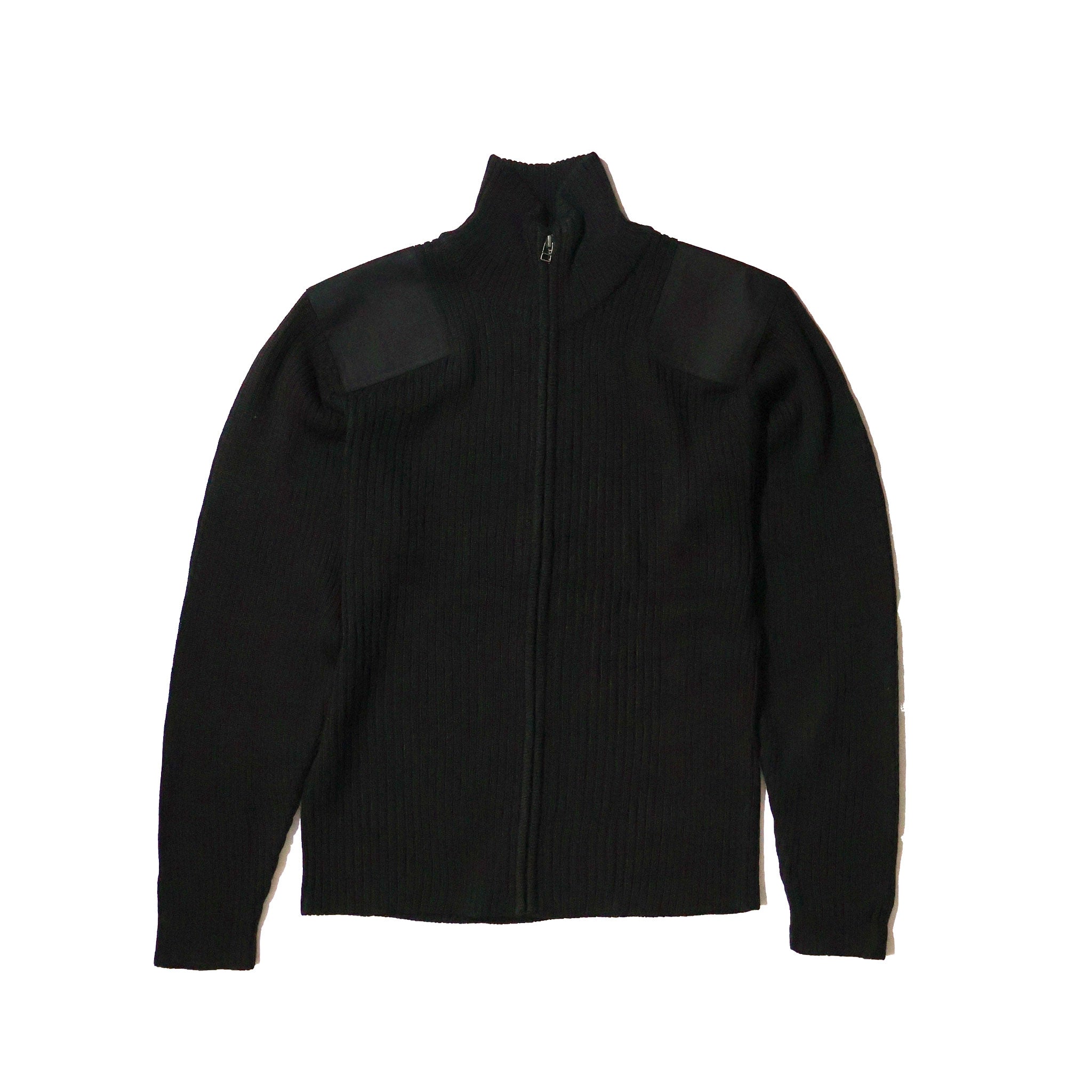 HOUSTON / 2510 COMMAND ZIP SWEATER BLACK