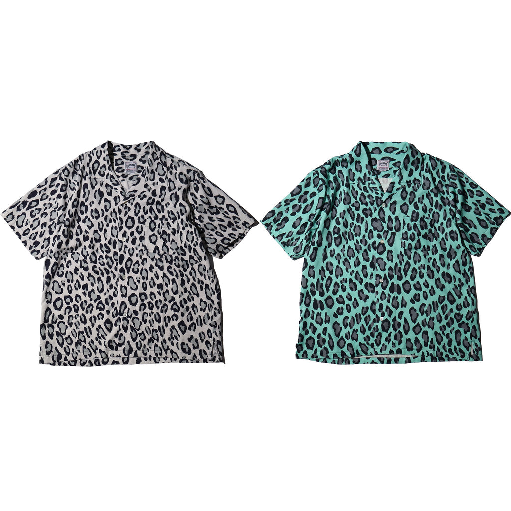HOUSTON / 41195 ALOHA SHIRT (LEOPARD)