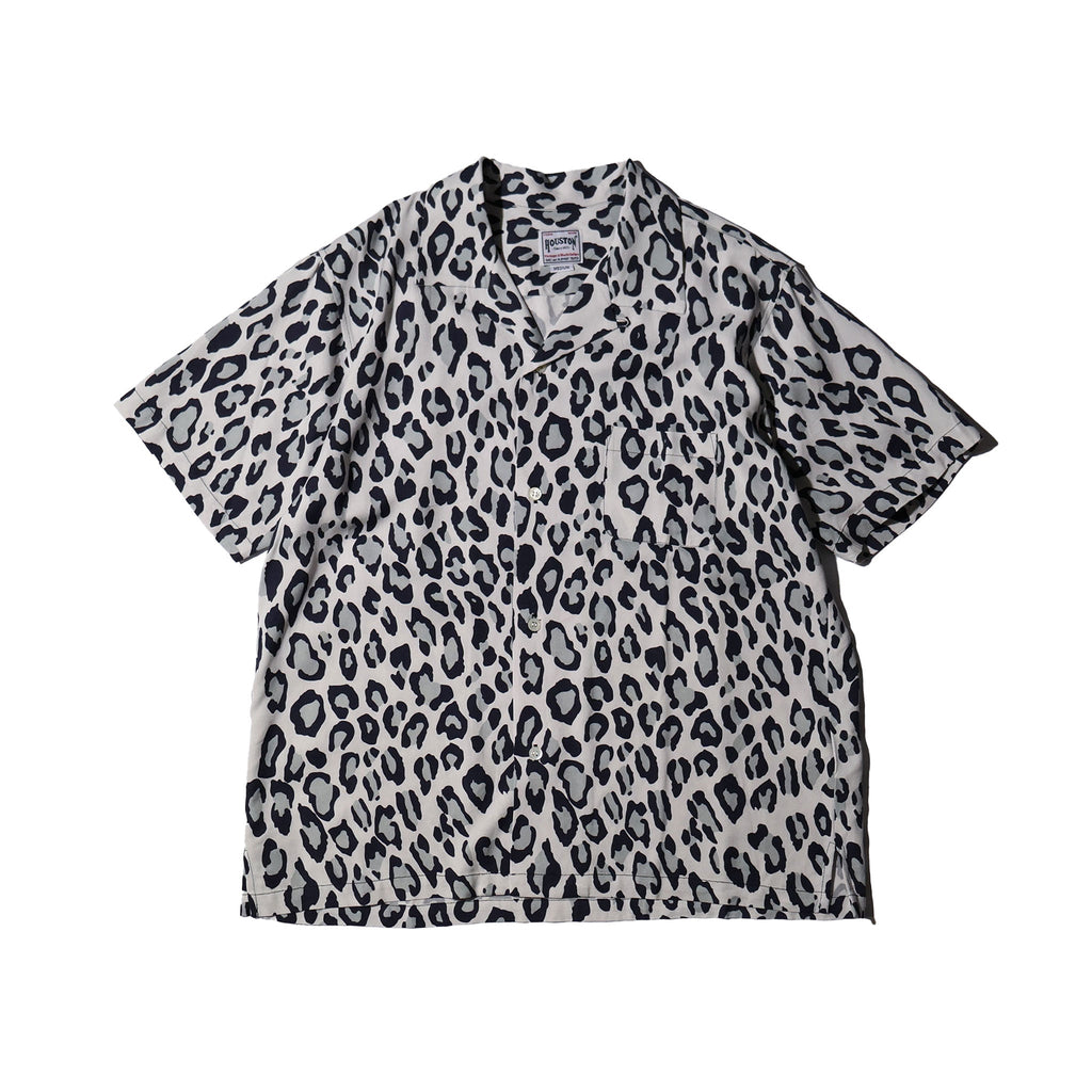 HOUSTON / 41195 ALOHA SHIRT (LEOPARD)