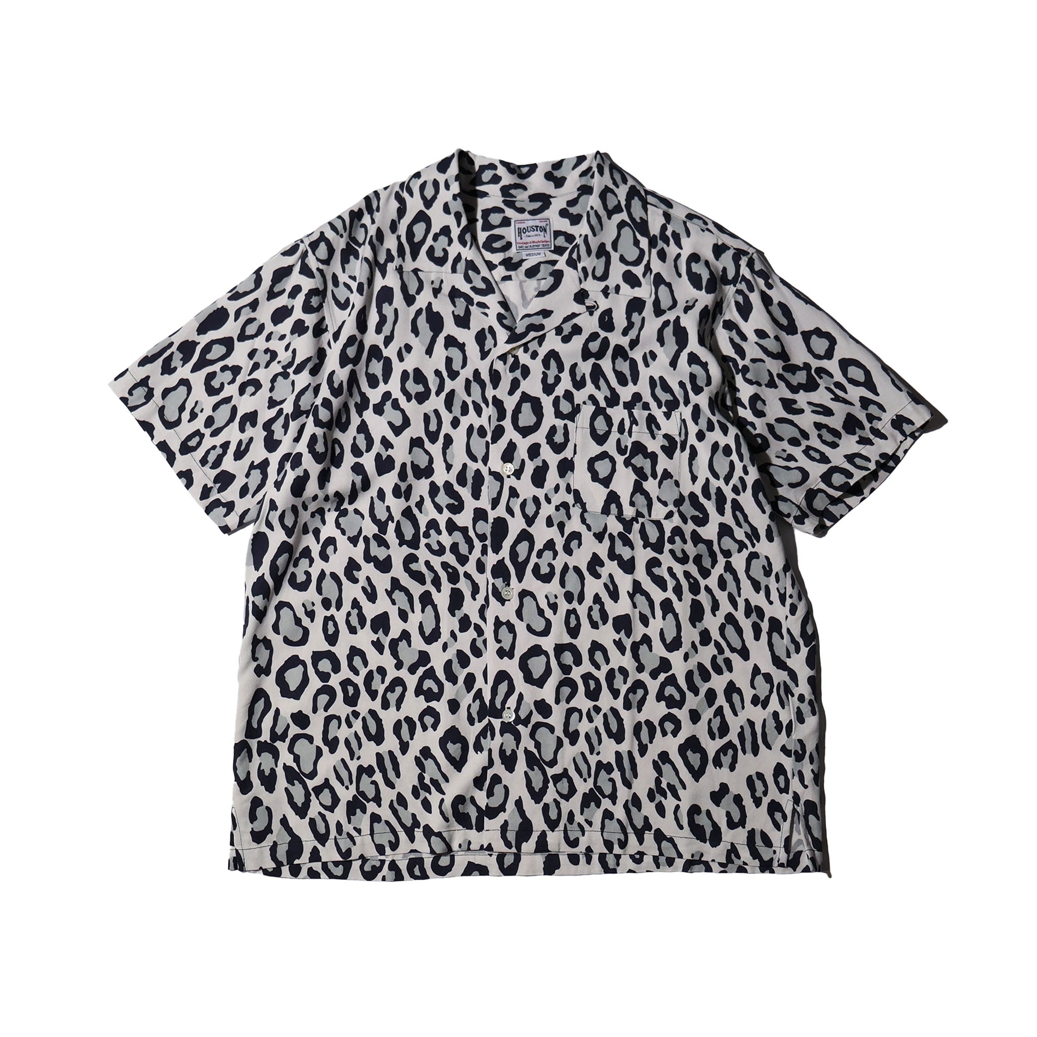 HOUSTON / 41195 ALOHA SHIRT (LEOPARD)