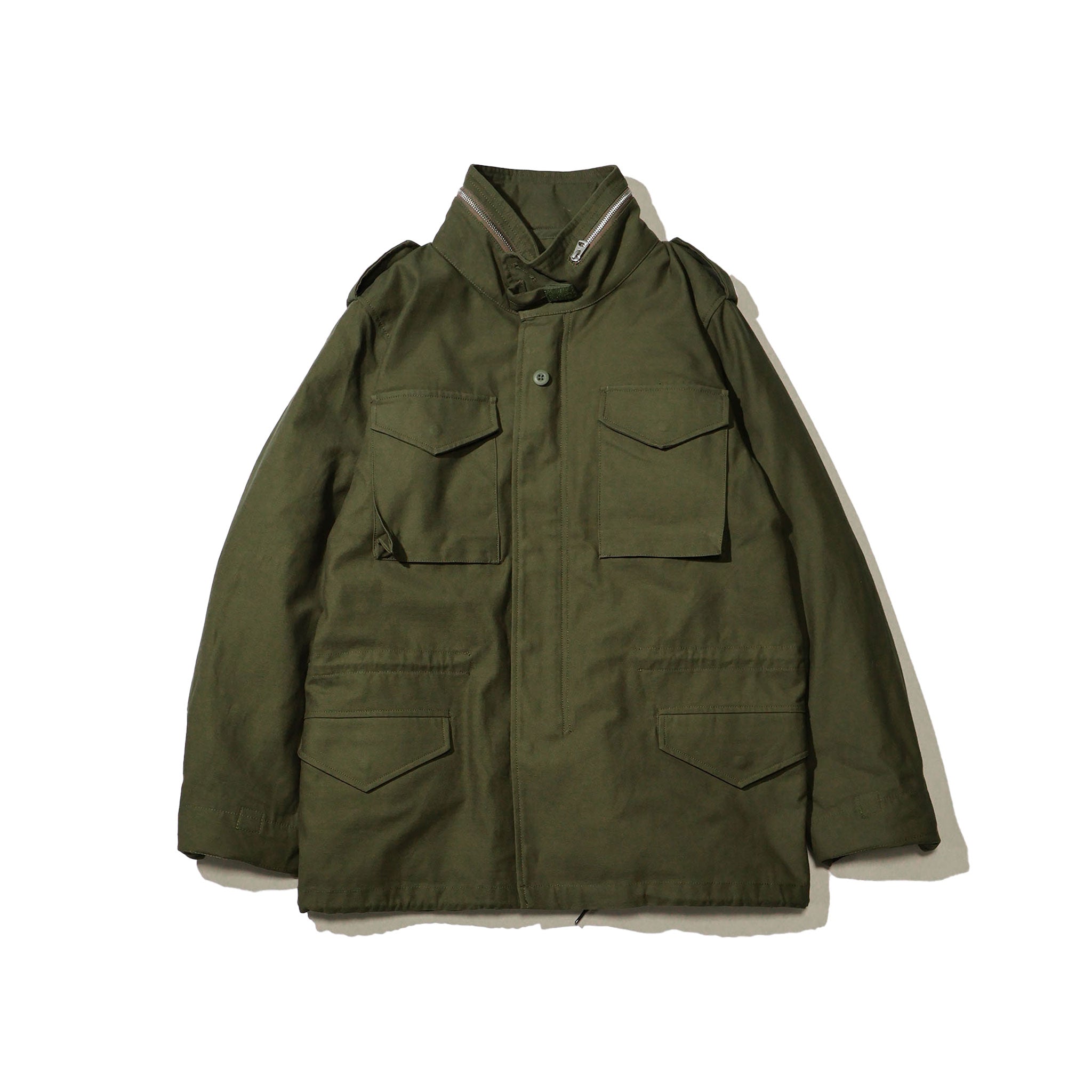【アップルミント】 HOUSTON / 50815 M-65 JACKET with LINER OLIVE - TRUTH
