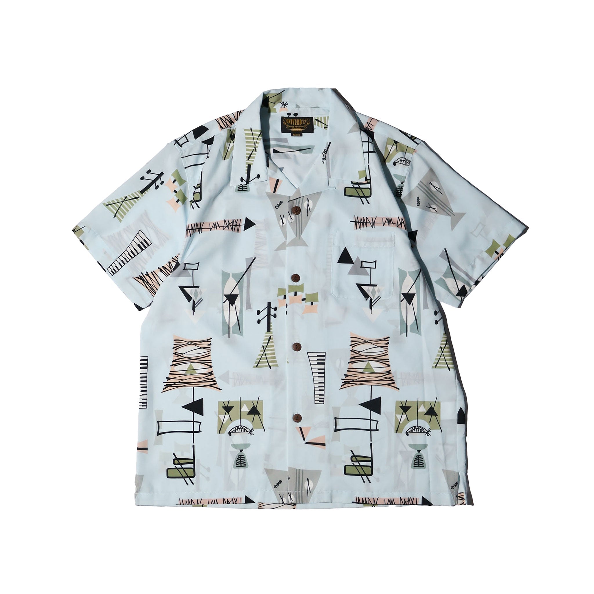 UNIVERD72 / 41338 DRY ALOHA SHIRT (MID-CENTURY) - TRUTH