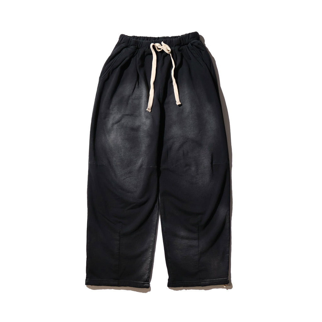 MOOJIMOOJI / SWEAT 04 PANTS AGED BLACK