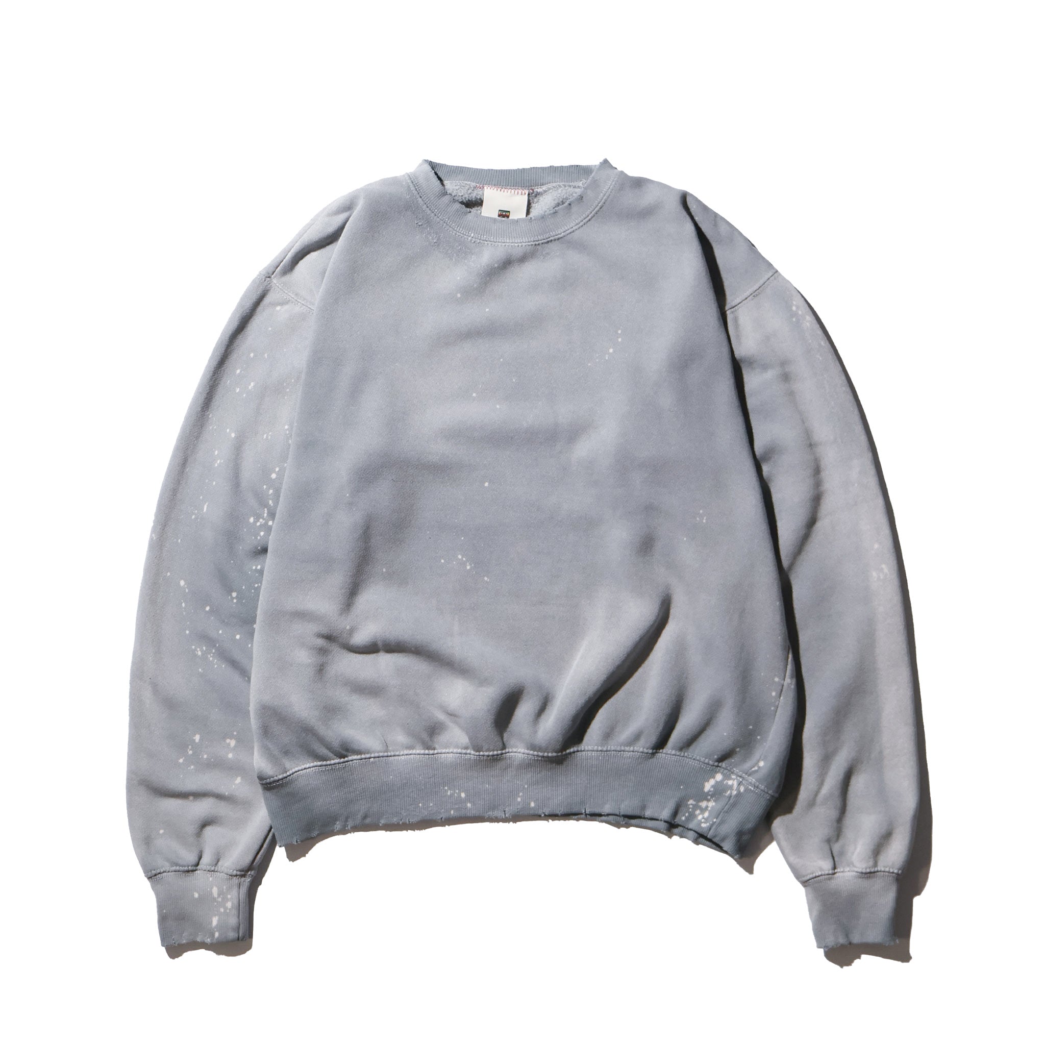 MOOJIMOOJI / CLASSIC SWEAT SPLATTER GRAY