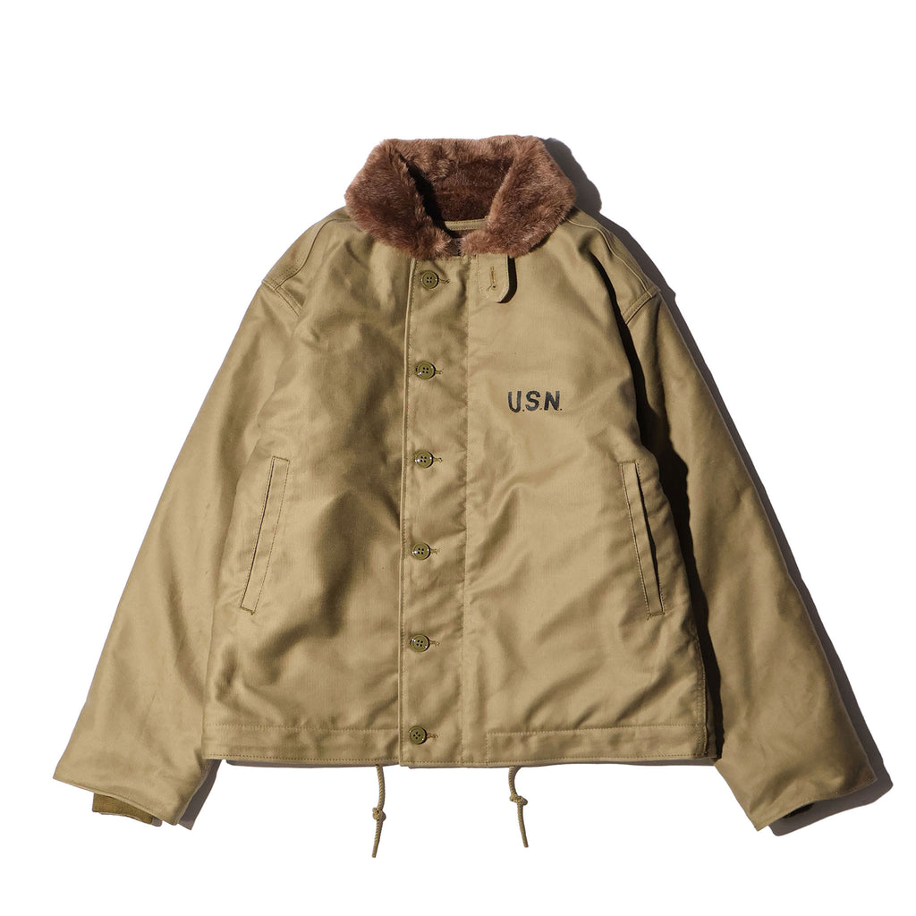 HOUSTON / 5N-1 N-1 DECK JACKET (REGULAR MODEL) TAN