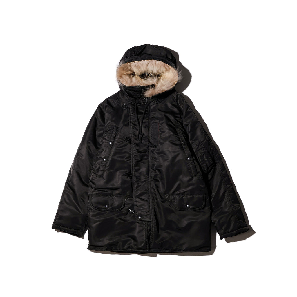 HOUSTON / 50317 N-3B FLIGHT JACKET BLACK