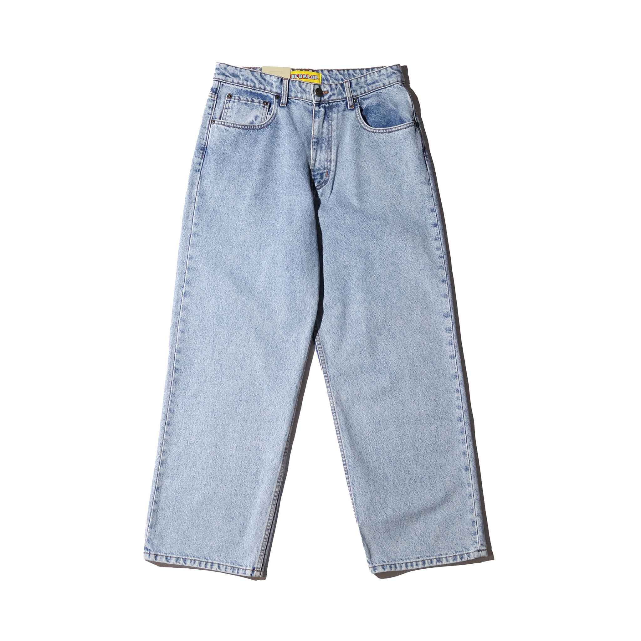 NEO BLUE / PASTEL BLUE BAGGY JEANS