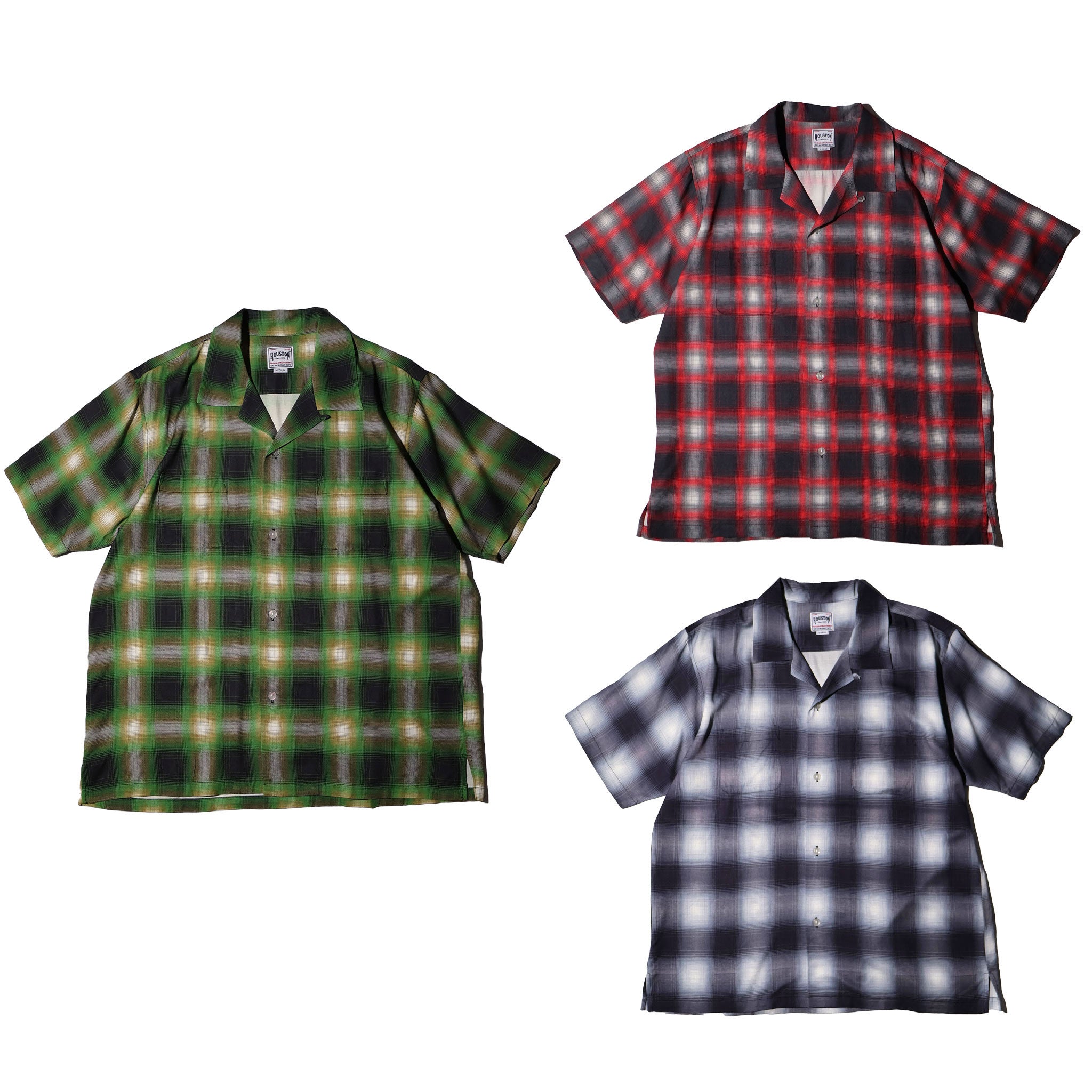 HOUSTON / 41285 OMBRE CHECK S/S SHIRT