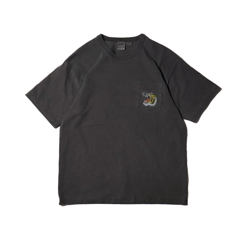 HOUSTON / 22395 PIGMENT U.S.COTTON PRINT TEE (TIGER) - TRUTH
