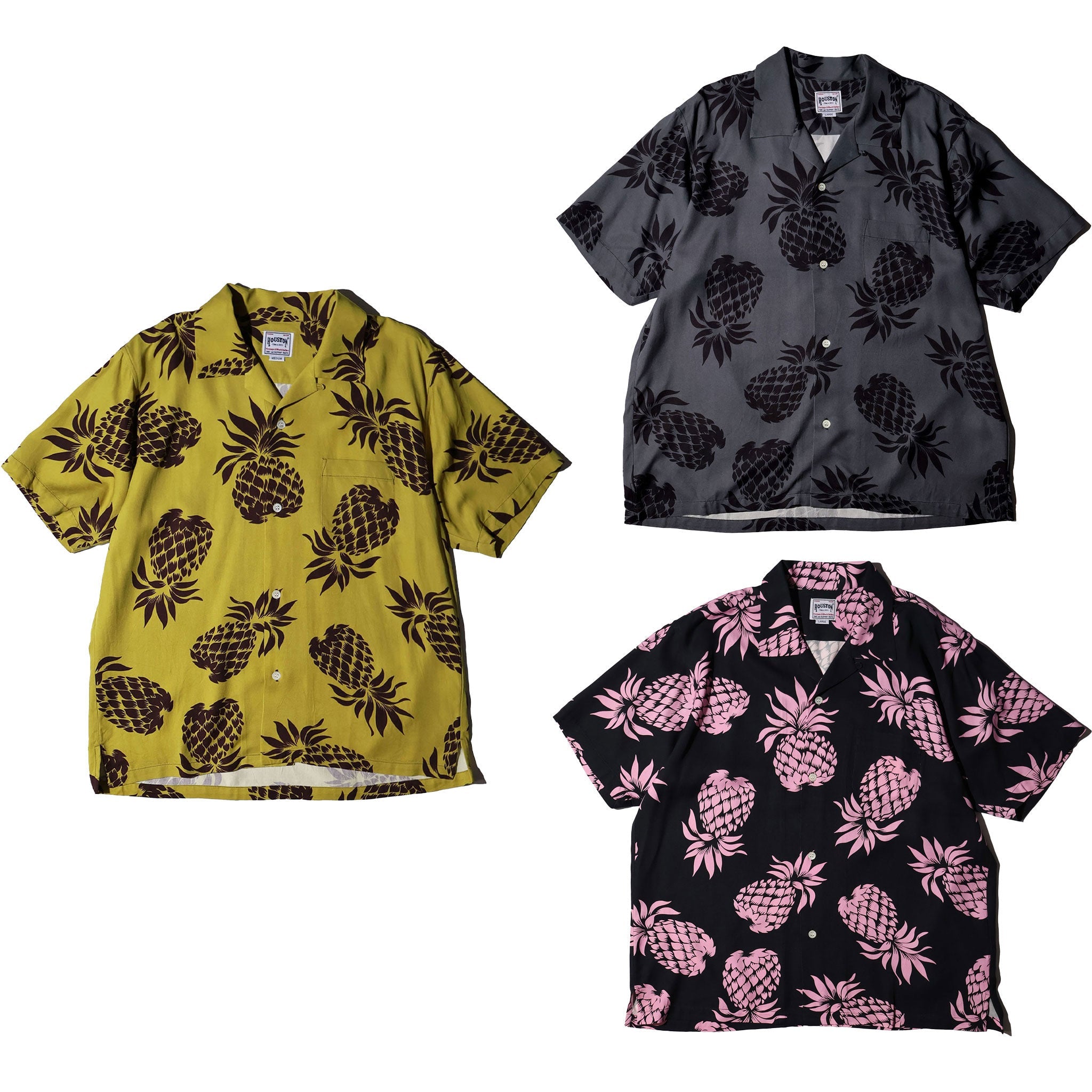 HOUSTON / 41194 ALOHA SHIRT (PINEAPPLE)
