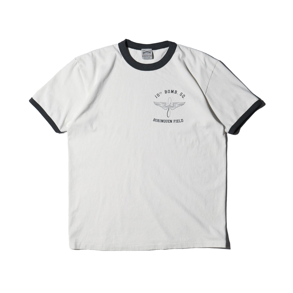 HOUSTON / 22411 PIGMENT PRINT RINGER TEE (PROP AND WINGS) - TRUTH