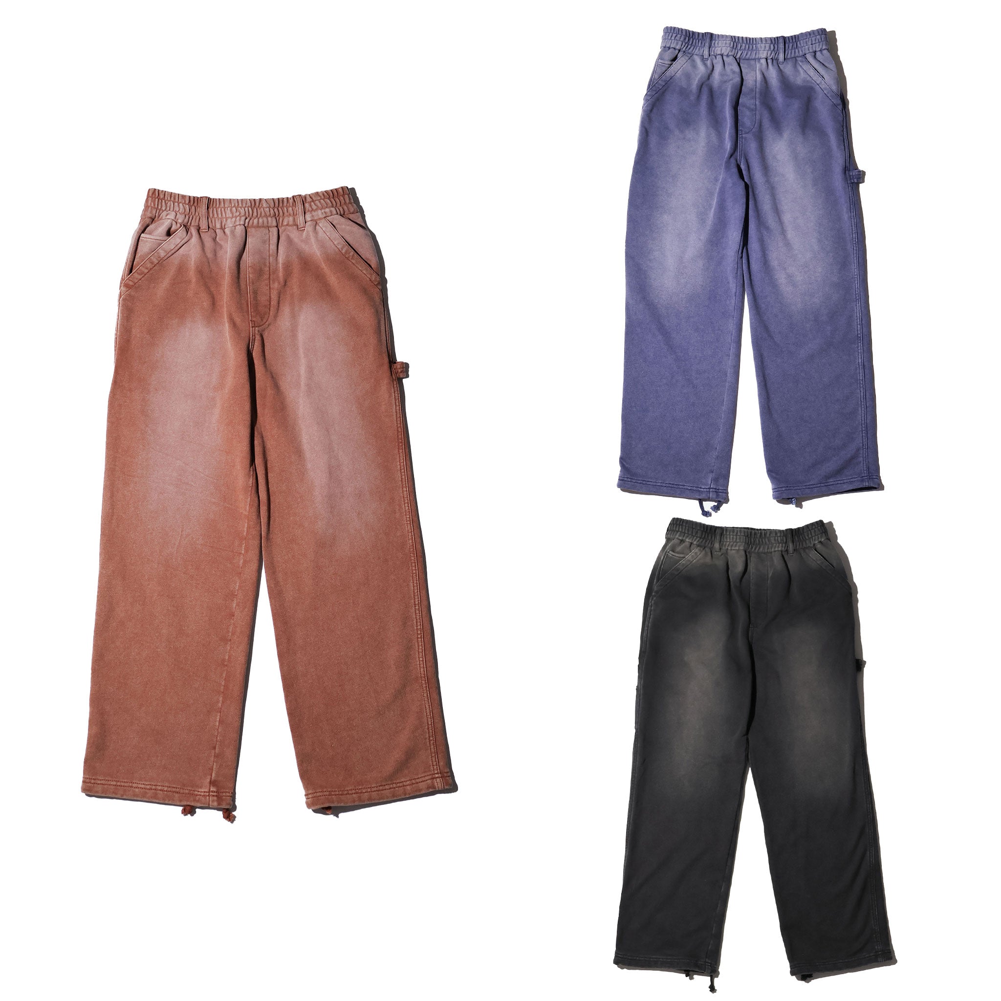 HOUSTON / 10183 FADE BACK PILE EASY PAINTER PANTS