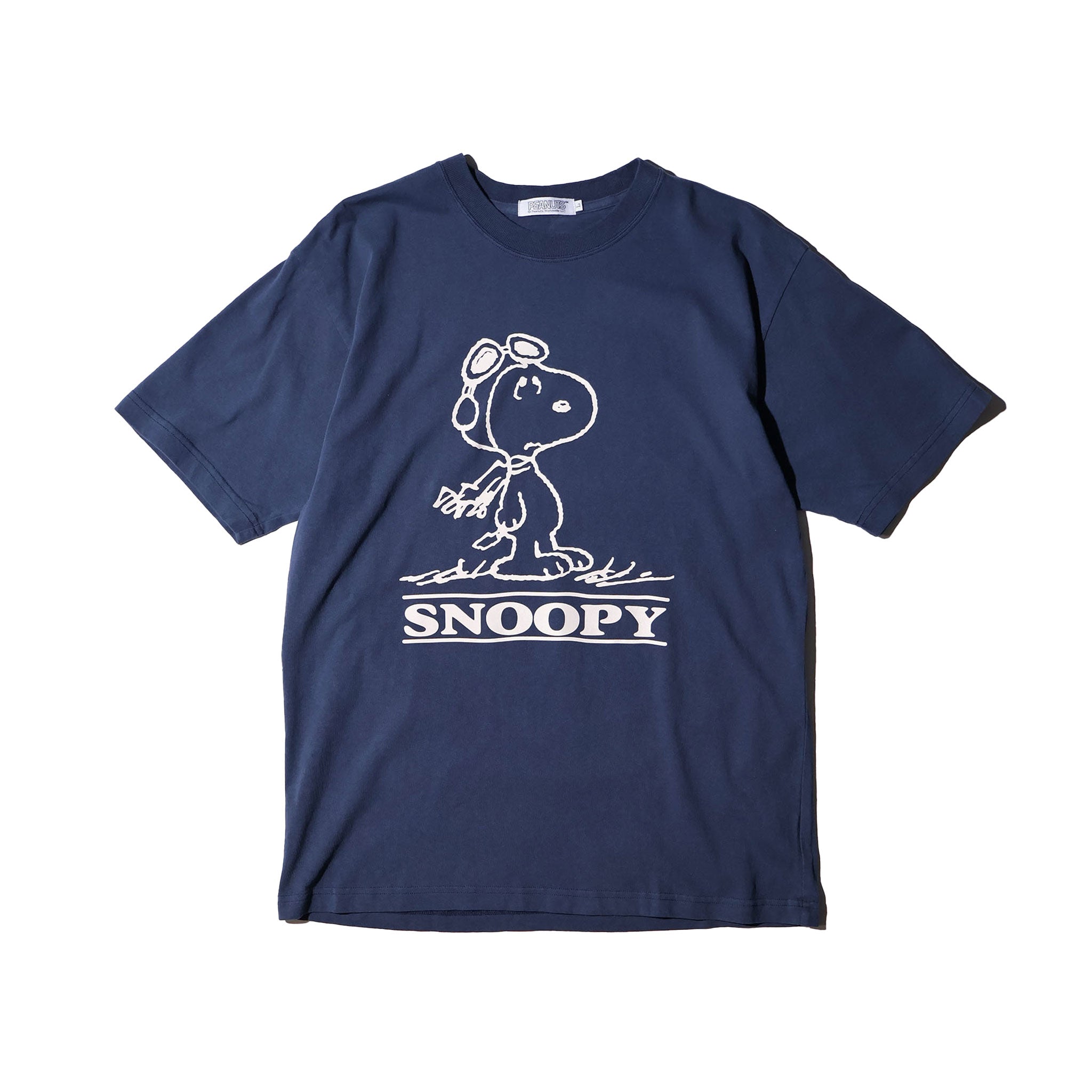 PEANUTS / PIGMENT TEE (GOGGLE)