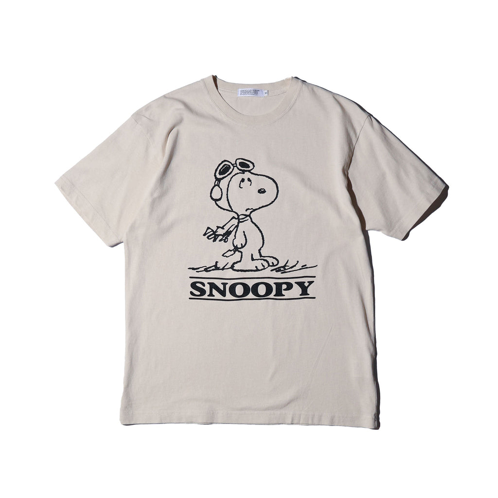 PEANUTS / PIGMENT TEE (GOGGLE)