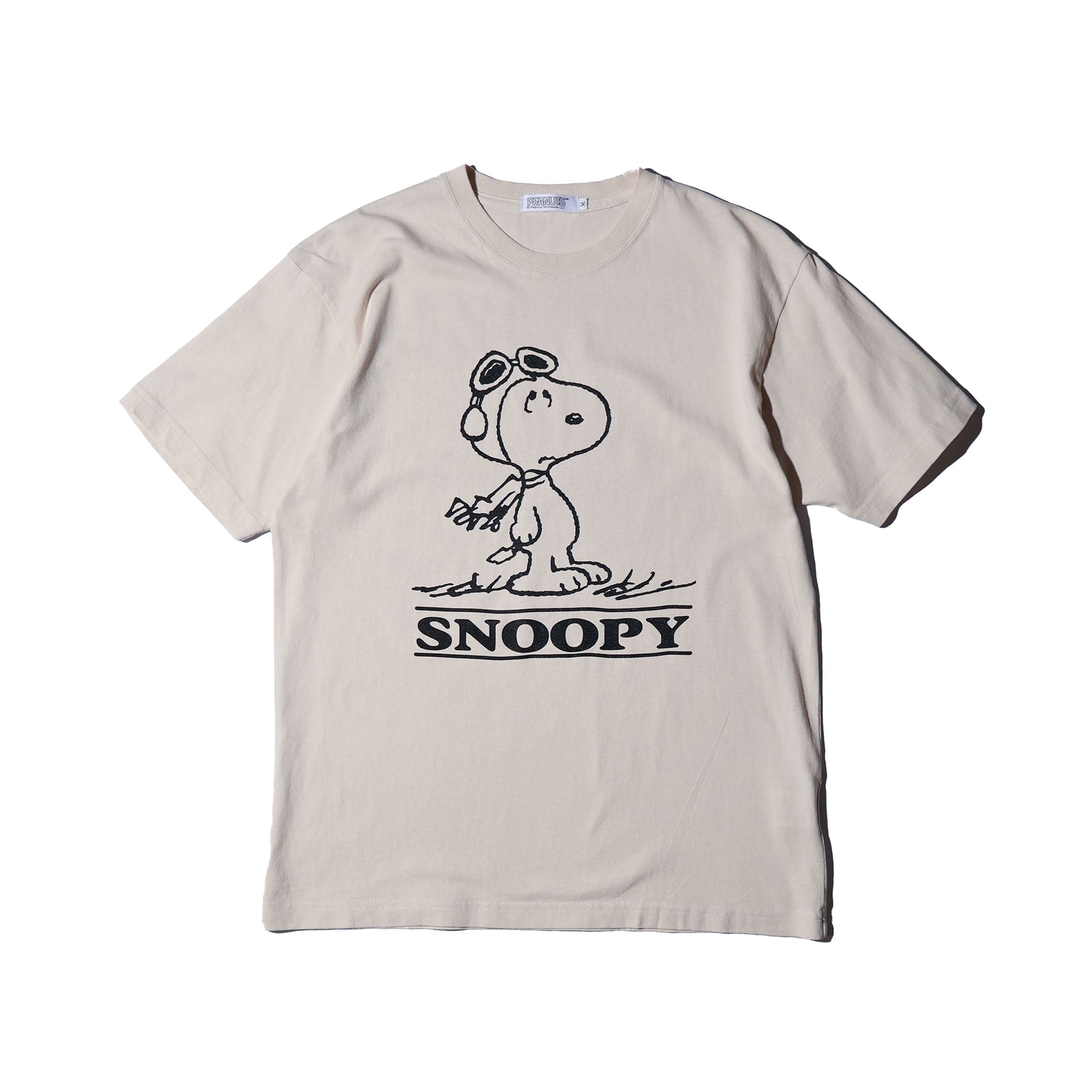 PEANUTS / PIGMENT TEE (GOGGLE)