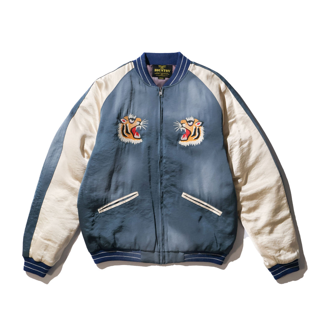 HOUSTON / 51543 USED FINISHING SOUVENIR JACKET (TIGER)