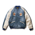 HOUSTON / 51543 USED FINISHING SOUVENIR JACKET (TIGER)
