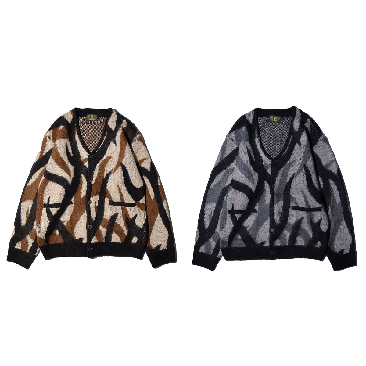 UNIVERD72 / 22447 MOHAIR TOUCH CARDIGAN (TRIBAL)