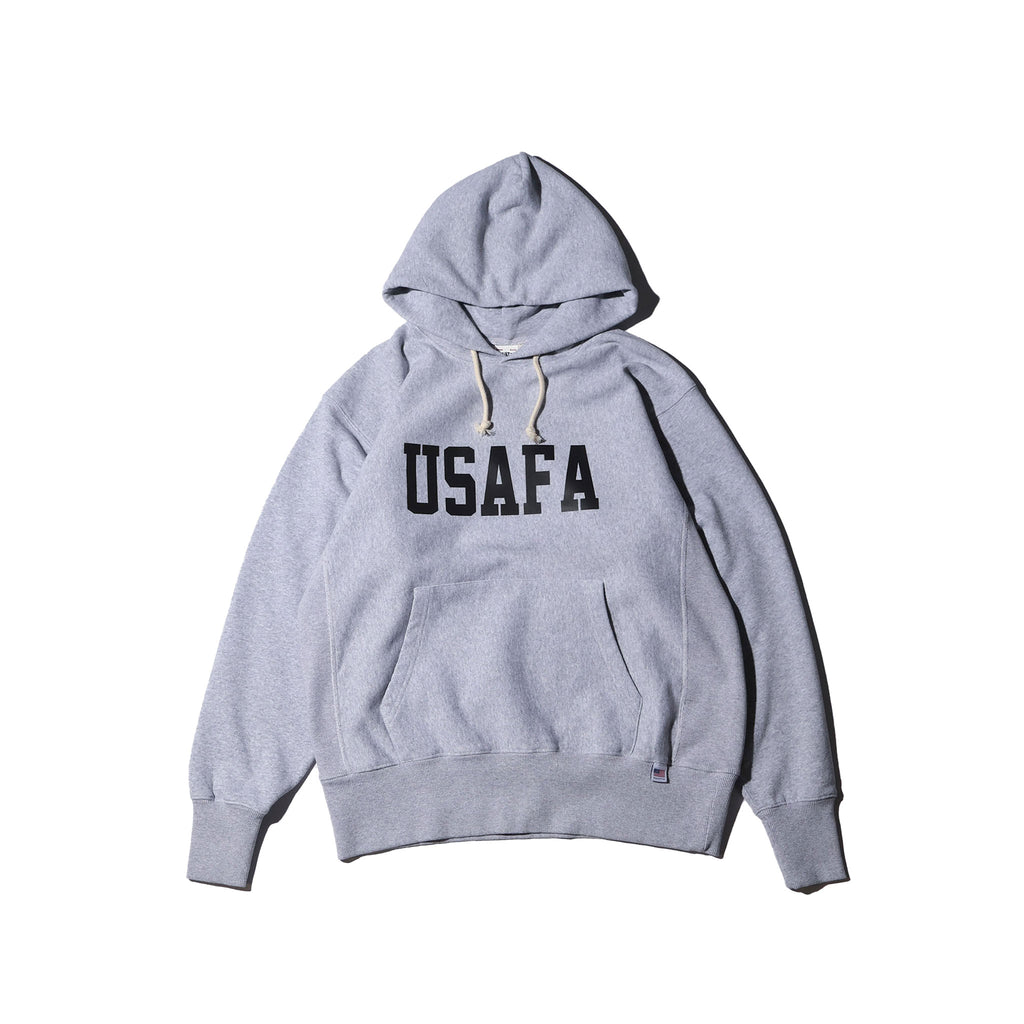HOUSTON / 22370 PRINT U.S COTTON R/W HOODIE (USAFA) GRAY