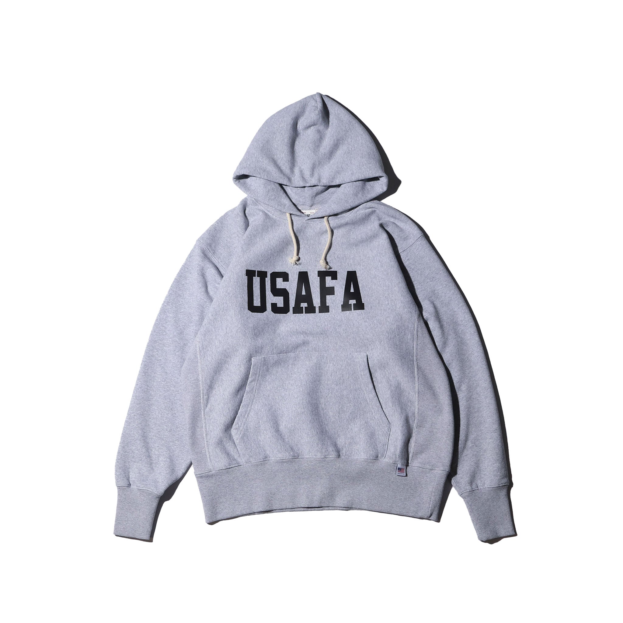 HOUSTON / 22370 PRINT U.S COTTON R/W HOODIE (USAFA) GRAY