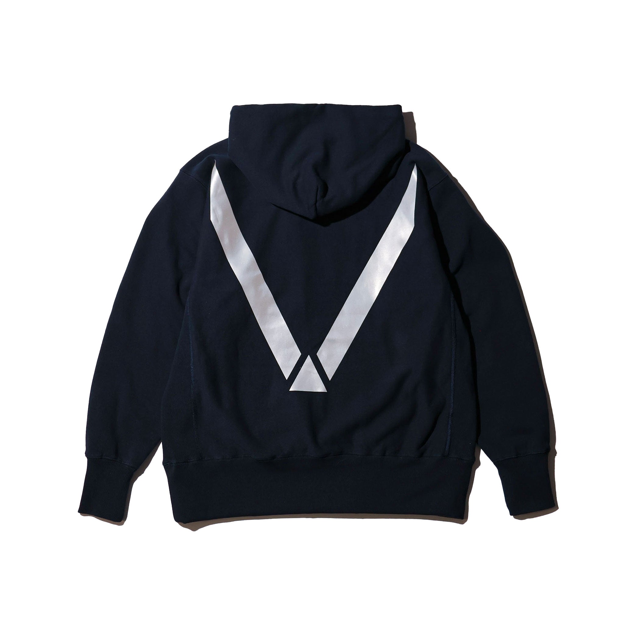 HOUSTON / 22370 PRINT U.S COTTON R/W HOODIE (USAFA) NAVY