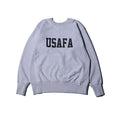 HOUSTON / 22369 PRINT U.S COTTON R/W SWEAT (USAFA) GRAY