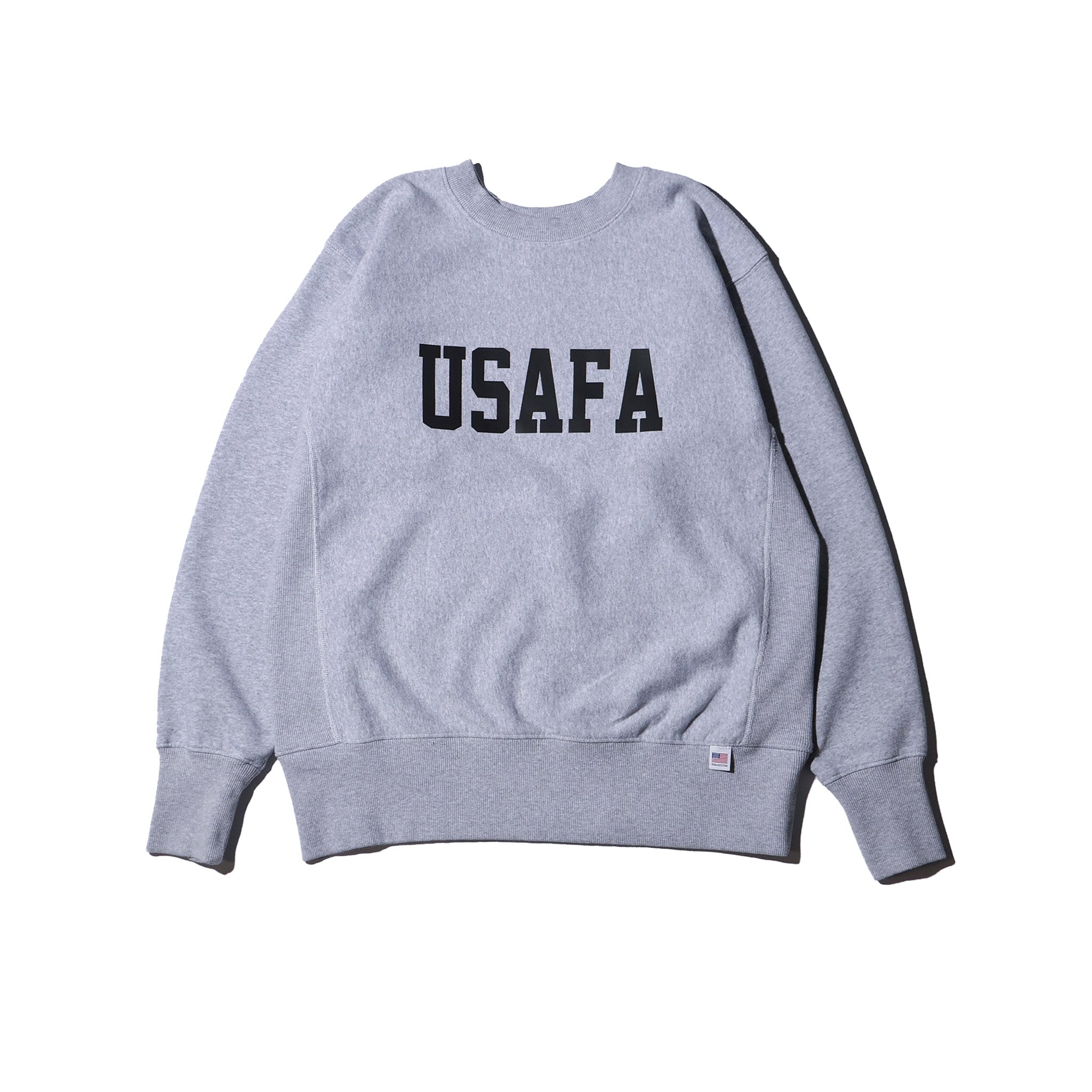 HOUSTON / 22369 PRINT U.S COTTON R/W SWEAT (USAFA) GRAY