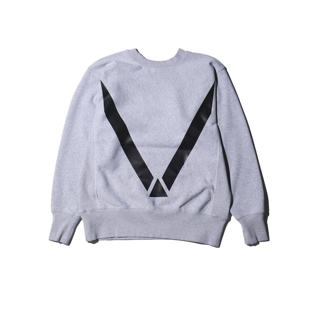 HOUSTON / 22369 PRINT U.S COTTON R/W SWEAT (USAFA) GRAY