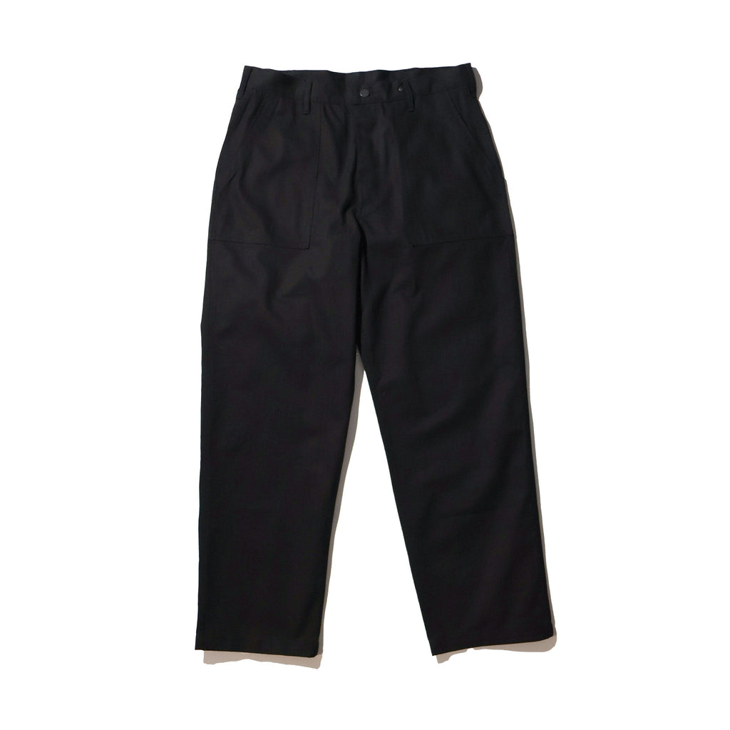 HOUSTON / 10158 U.S.ARMY HBT UTILITY TROUSERS (TAPERD) BLACK