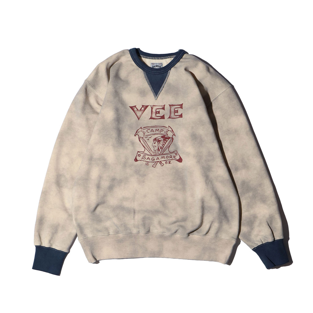 HOUSTON / 22460 TWO TONE C/N SWEAT (BEE)