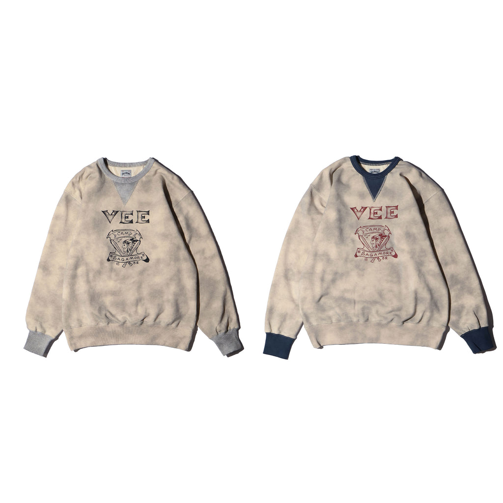 HOUSTON / 22460 TWO TONE C/N SWEAT (BEE)